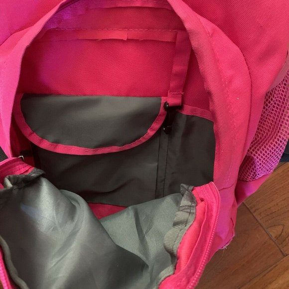 Trans by Jansport 17" Supermax Backpack - Hot Pink laptop + school supplies - Picture 9 of 16